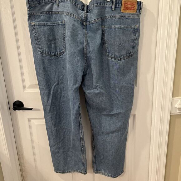 Levi's 550 Relaxed Fit Jeans Men's‎ Size 52 X 30 Medium Wash Denim Cowboy - Picture 1 of 7